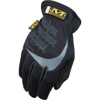 Mechanix Wear FastFit Series MFF-05-011 Work Gloves, Men's, XL, 11 in L, Reinforced Thumb, Elastic Cuff, Black