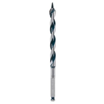 Bosch Daredevil NKST08 Auger Drill Bit, 1/2 in Dia, 7-1/2 in OAL, Open-Faced, Wide Flute, 5/16 in Dia Shank