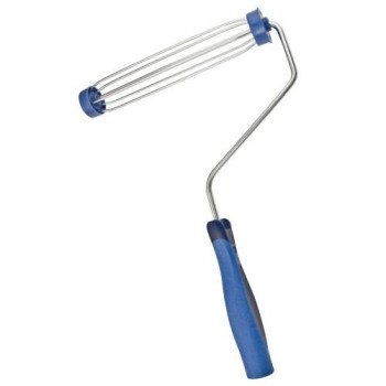 Wooster R501-9 Roller Frame, 9 in L Roller, Polypropylene Handle, Threaded Handle, Blue Handle