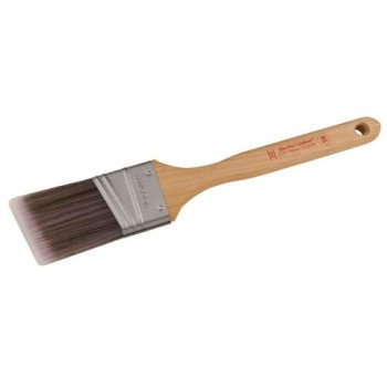 Wooster 4174-2 Paint Brush, 2 in W, 2-11/16 in L Bristle, Nylon/Polyester Bristle, Sash Handle