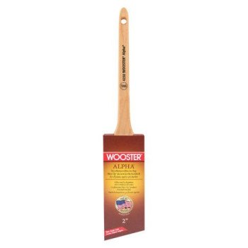 Wooster 4230-1 1/2 Paint Brush, 1-1/2 in W, 2-3/16 in L Bristle, Synthetic Fabric Bristle, Sash Handle