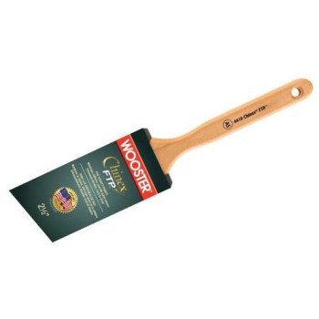 Wooster 4410-2-1/2 Paint Brush, 2-1/2 in W, 2-15/16 in L Bristle, Synthetic Bristle, Sash Handle