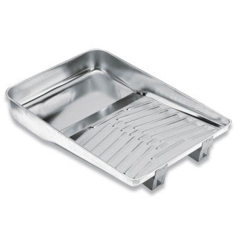 Wooster R402-11 Paint Tray, 16-1/2 in L, 11 in W, 1 qt, Steel, Clear