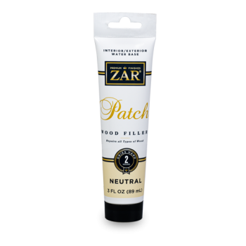 ZAR 30941 Wood Patch, Paste, Amine, 3 oz Tube